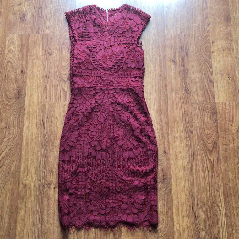 Midi crochet dress